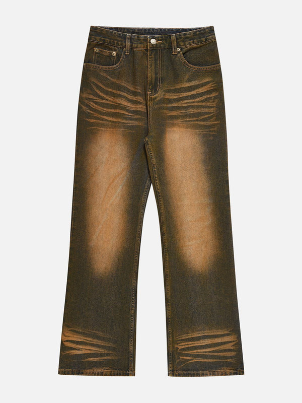 TALISHKO - Vintage Mud Dyeing Jeans, streetwear fashion, talishko.com