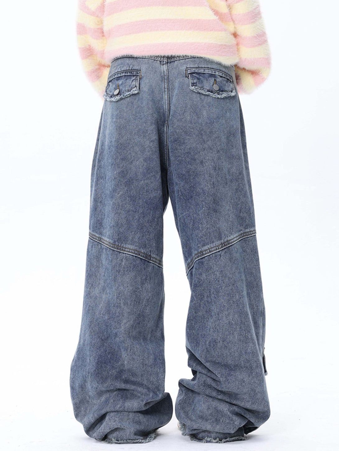 TALISHKO - Vintage Multi-Pocket Workwear Jeans, streetwear fashion, talishko.com