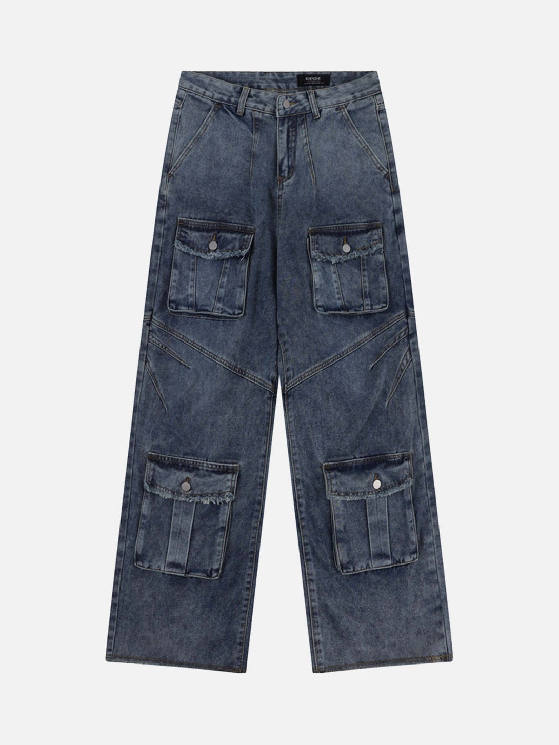 TALISHKO - Vintage Multi-Pocket Workwear Jeans, streetwear fashion, talishko.com