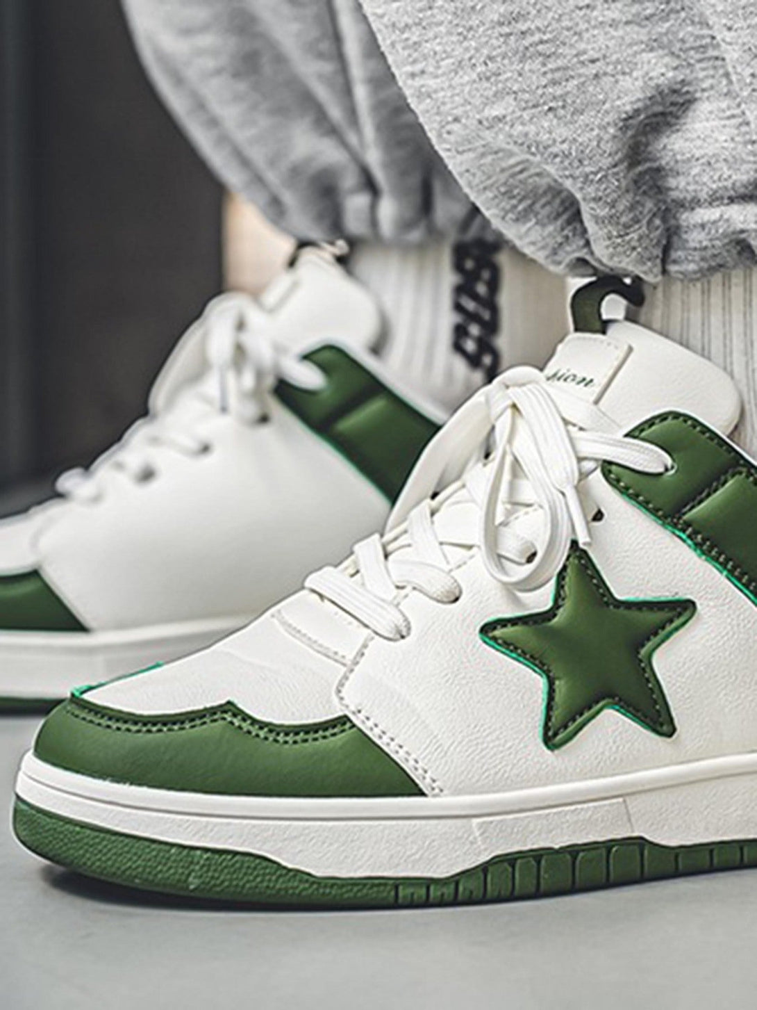 TALISHKO - Vintage Star Sneakers - streetwear fashion - talishko.com