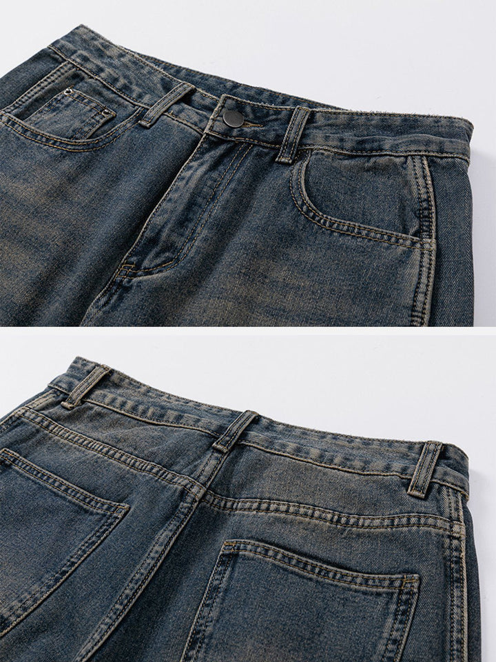 TALISHKO - Vintage Washed Jeans, streetwear fashion, talishko.com