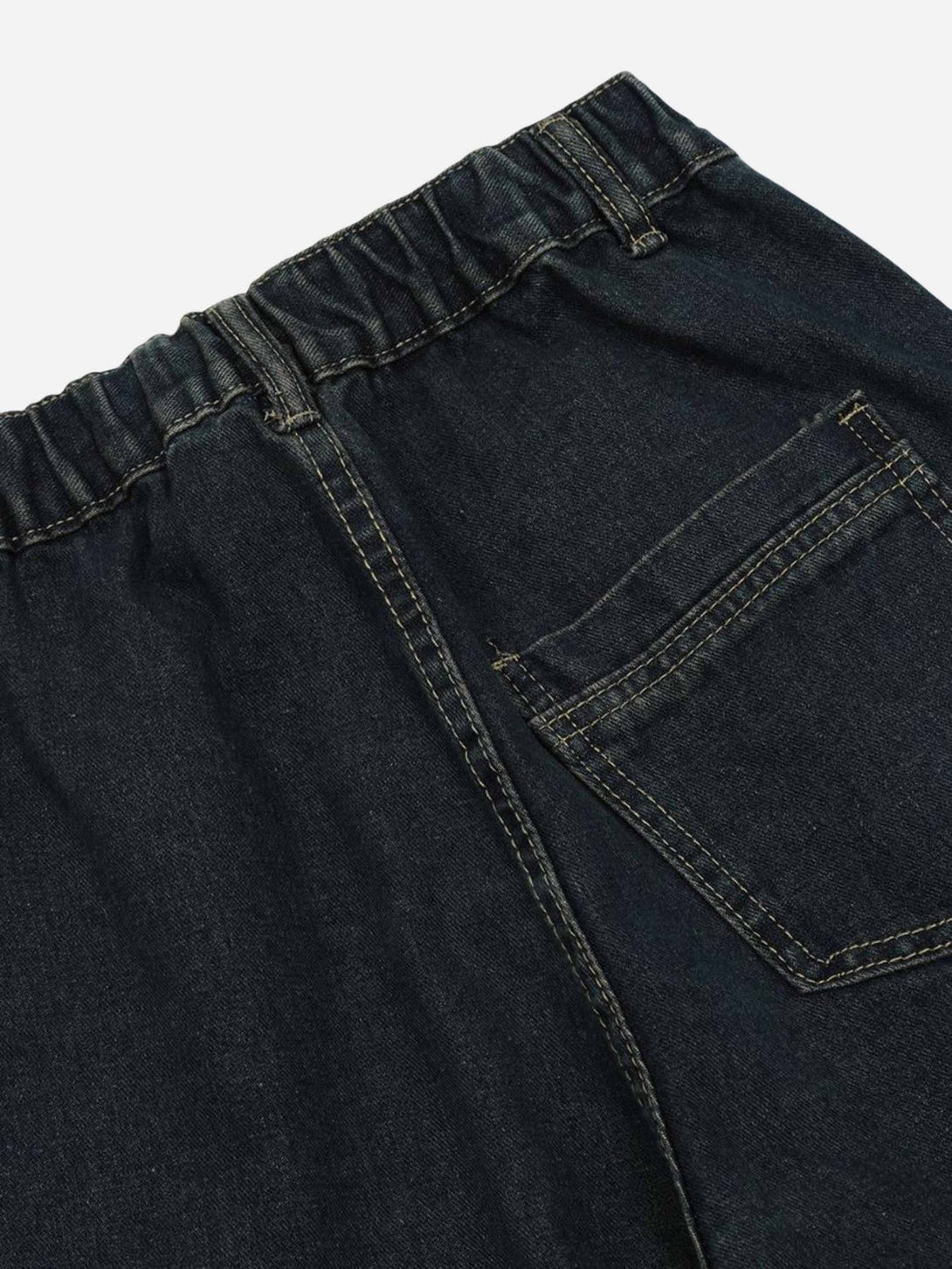 TALISHKO - Washed Distressed Star Jeans, streetwear fashion, talishko.com