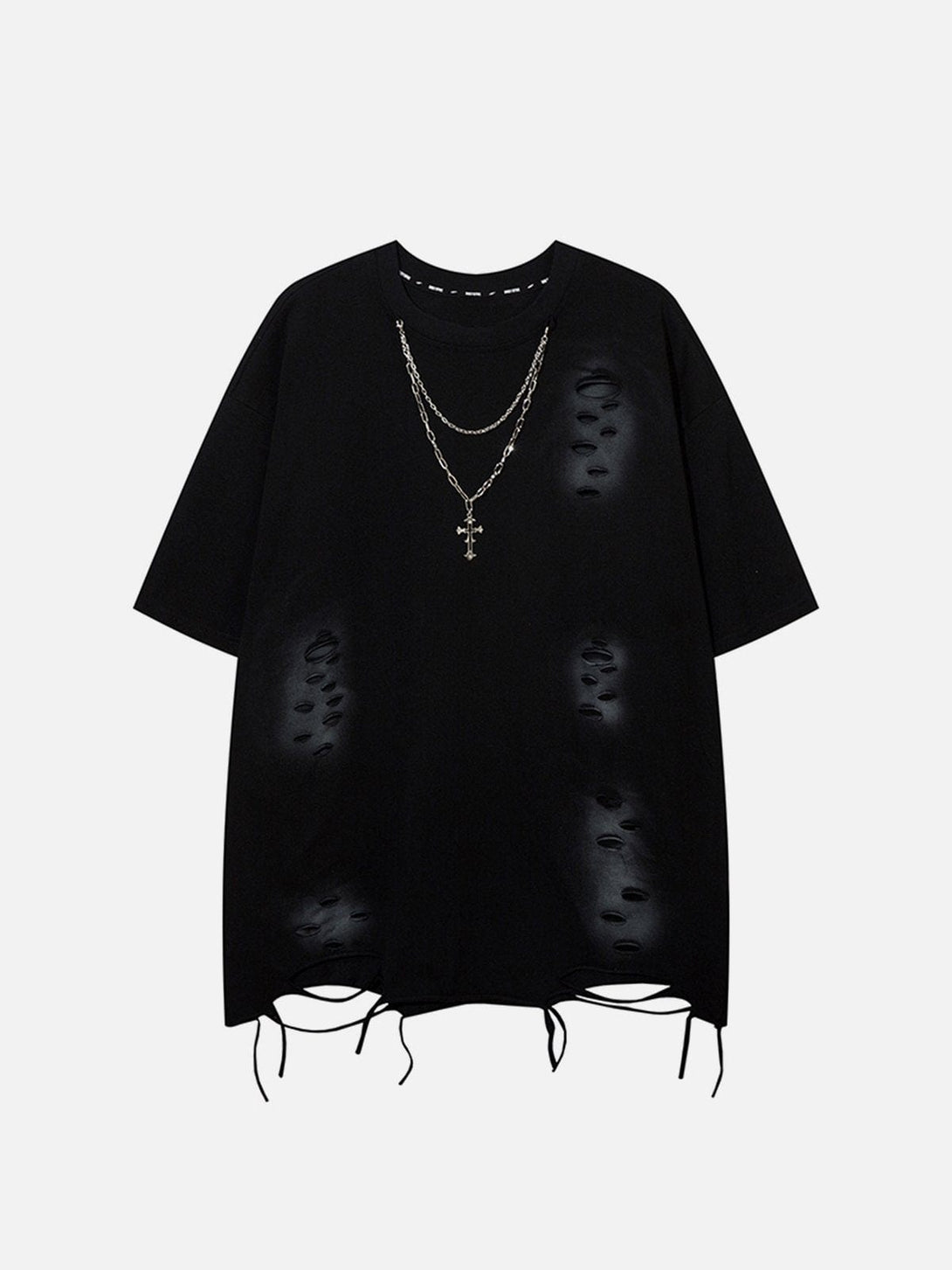 TALISHKO - Washed Distressed Tee- streetwear fashion - talishko.com