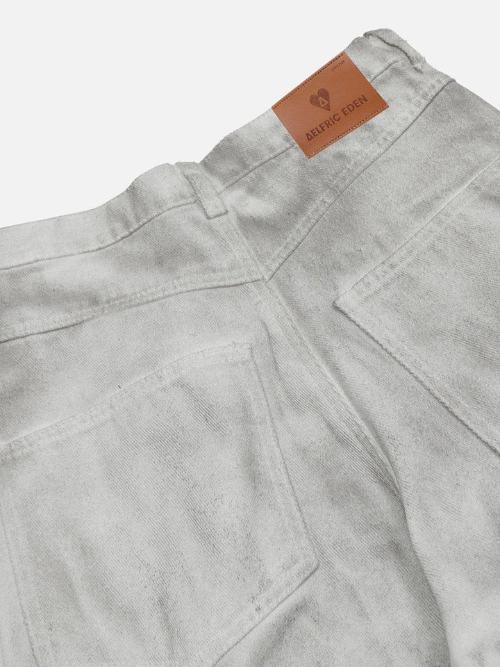 TALISHKO - Washed Wrinkle Jeans, streetwear fashion, talishko.com