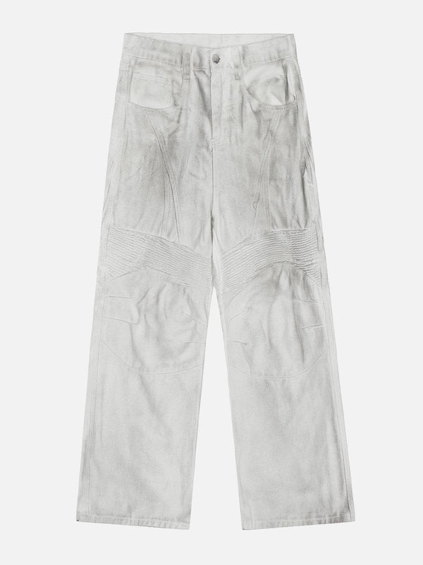 TALISHKO - Washed Wrinkle Jeans, streetwear fashion, talishko.com