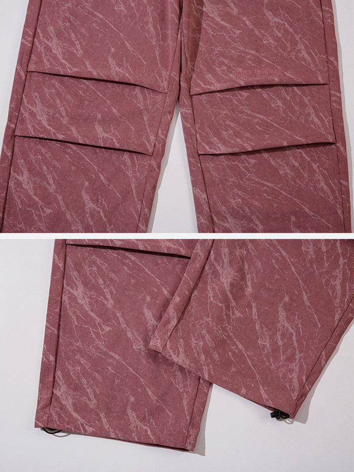 TALISHKO - Wrinkle Texture Corduroy Cargo Pants, streetwear fashion, talishko.com