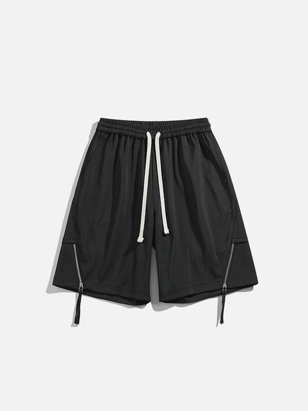 TALISHKO - ZIP UP Drawstring Shorts - streetwear fashion, outfit ideas - talishko.com