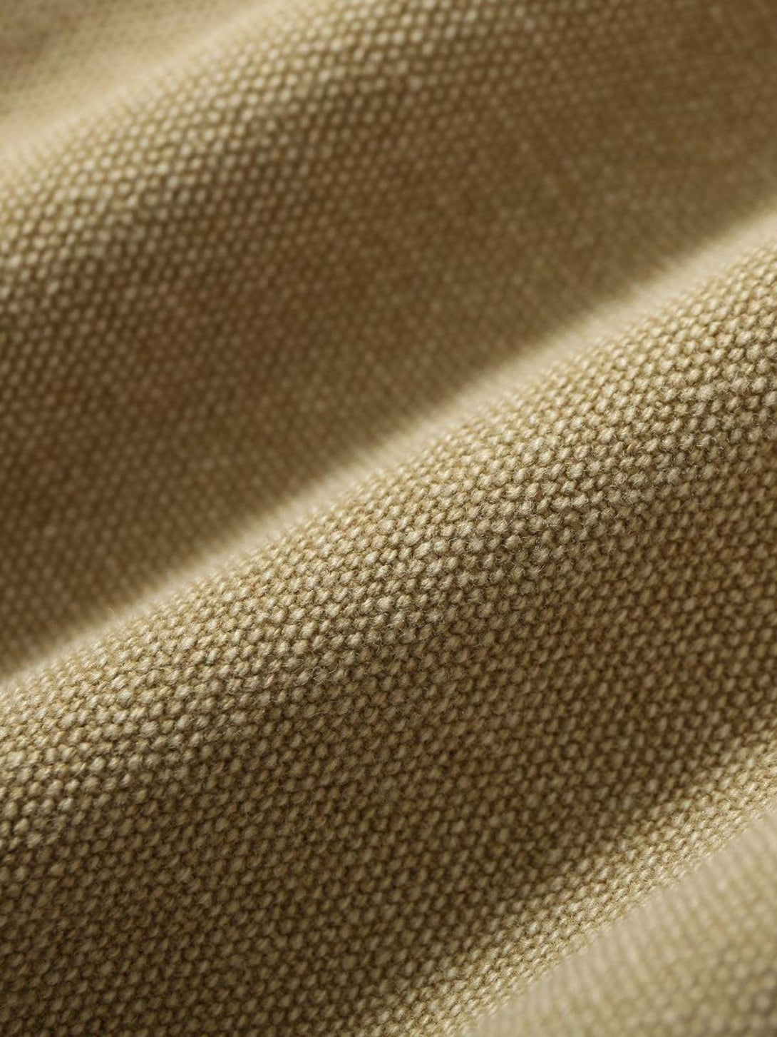 Zoomed-in texture of TALISHKO's workwear jacket, showcasing its detailed fabric weave.