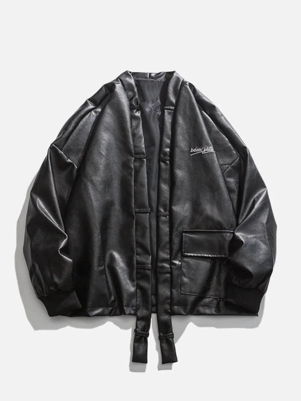 TALISHKO -  90s Leather Jacket - streetwear fashion, outfit ideas - talishko.com