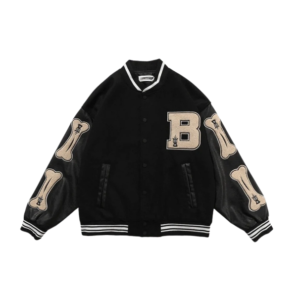 Green/White Medaigual Varsity Jacket - Jackets Masters