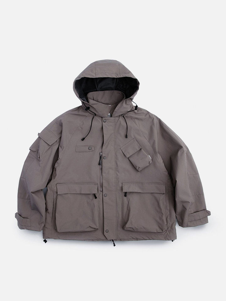 TALISHKO - Big Pocket Hooded Winter Coat - streetwear fashion, outfit ideas - talishko.com