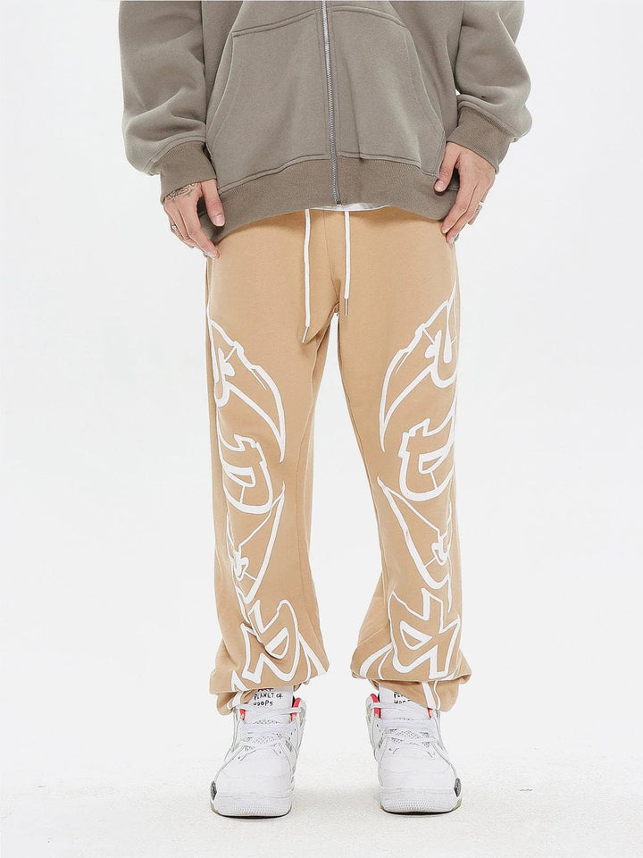 TALISHKO - Butterfly Print Drawstring Pants - streetwear fashion, outfit ideas - talishko.com