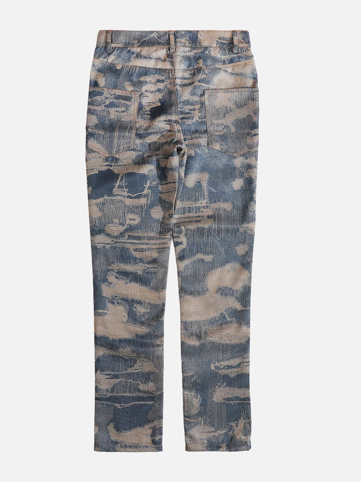 TALISHKO - Camouflage Tie Dye Jeans - streetwear fashion, outfit ideas - talishko.com