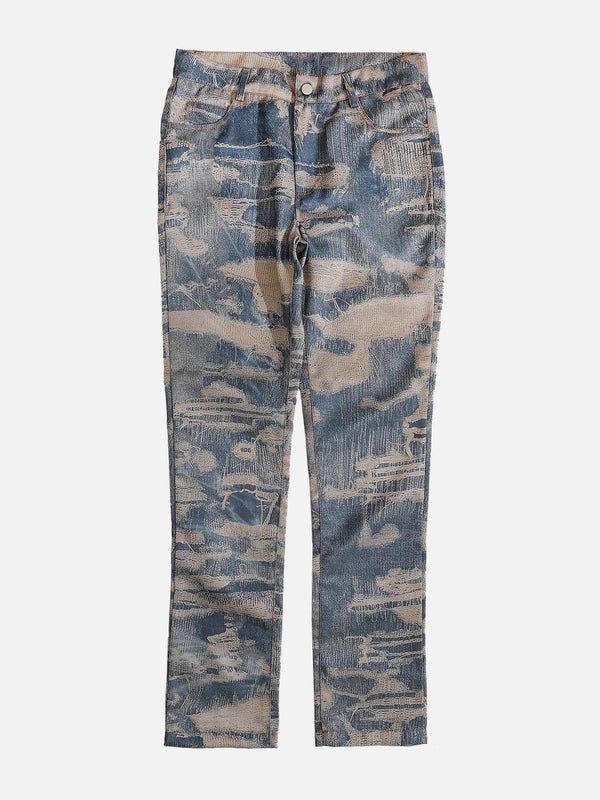 TALISHKO - Camouflage Tie Dye Jeans - streetwear fashion, outfit ideas - talishko.com