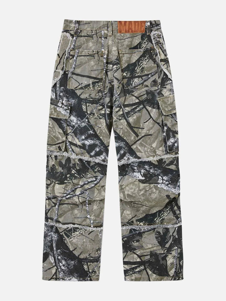 TALISHKO - Camouflage Tree Branch Pants - streetwear fashion, outfit ideas - talishko.com