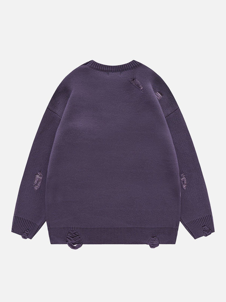 TALISHKO™ - Circular Love Letter Sweater streetwear fashion - talishko.com