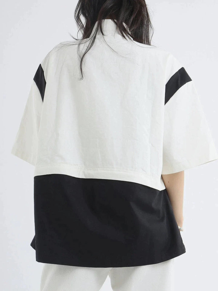 TALISHKO - Detachable Short Sleeve Shirt - streetwear fashion, outfit ideas - talishko.com