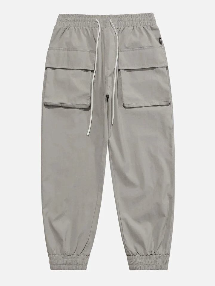 TALISHKO - Elastic Cuff Casual Pants - streetwear fashion, outfit ideas - talishko.com