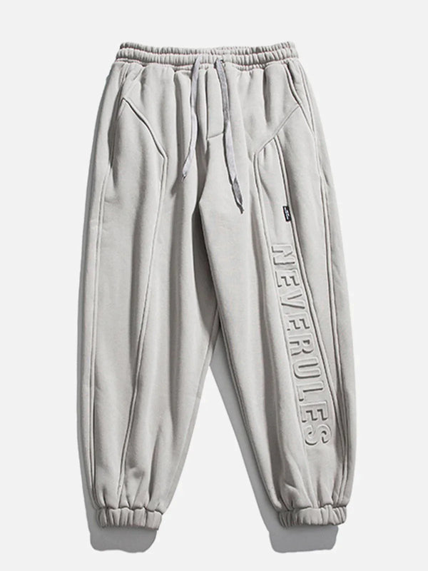 TALISHKO - Embossed Steel Print Pants - streetwear fashion, outfit ideas - talishko.com