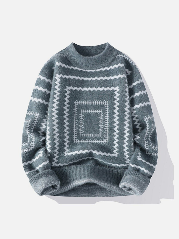 TALISHKO - Endless Door Stripe Sweater - streetwear fashion, outfit ideas - talishko.com