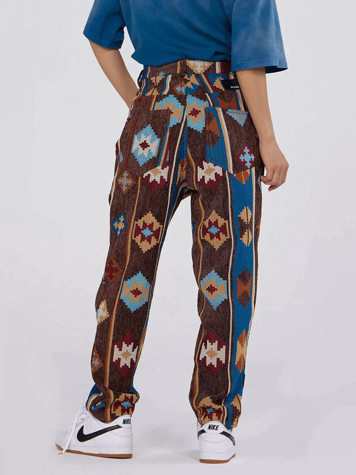 TALISHKO - Ethnic Embroidery Pants - streetwear fashion, outfit ideas - talishko.com