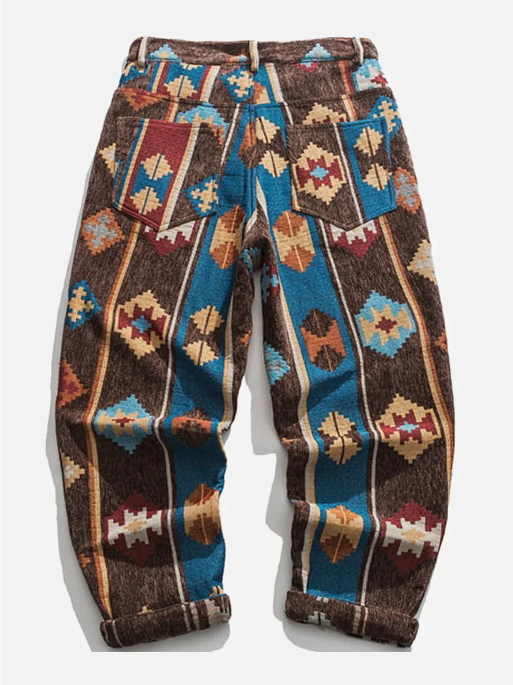 TALISHKO - Ethnic Embroidery Pants - streetwear fashion, outfit ideas - talishko.com