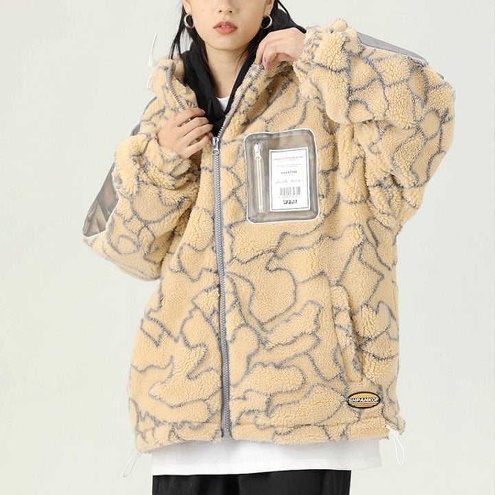 TALISHKO - Fleece Jacket - streetwear fashion, outfit ideas - talishko.com