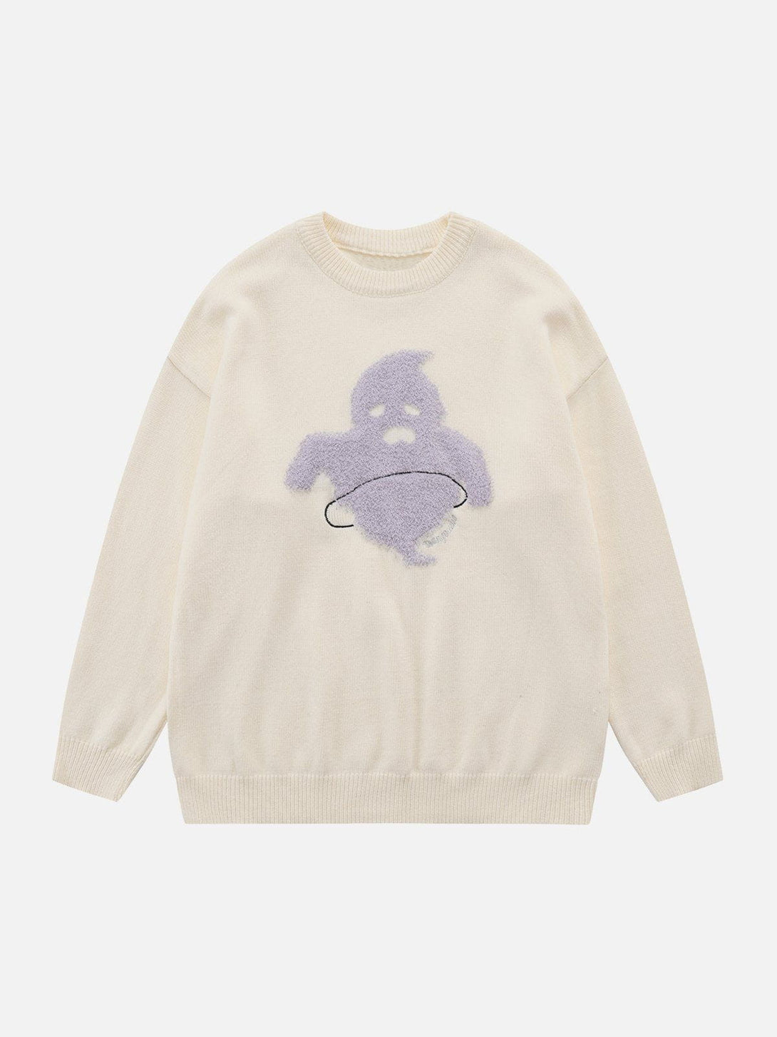 TALISHKO - Flocking Ghost Sweater - streetwear fashion, outfit ideas - talishko.com