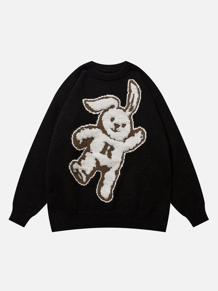 TALISHKO - Flocking Rabbit Sweater - streetwear fashion, outfit ideas - talishko.com