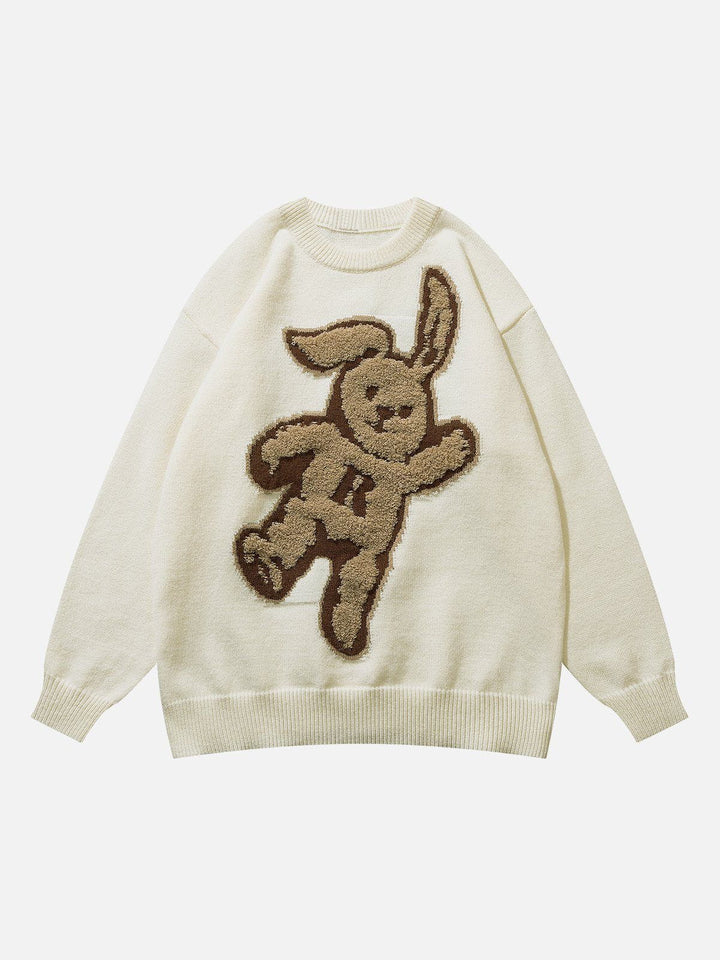 TALISHKO - Flocking Rabbit Sweater - streetwear fashion, outfit ideas - talishko.com
