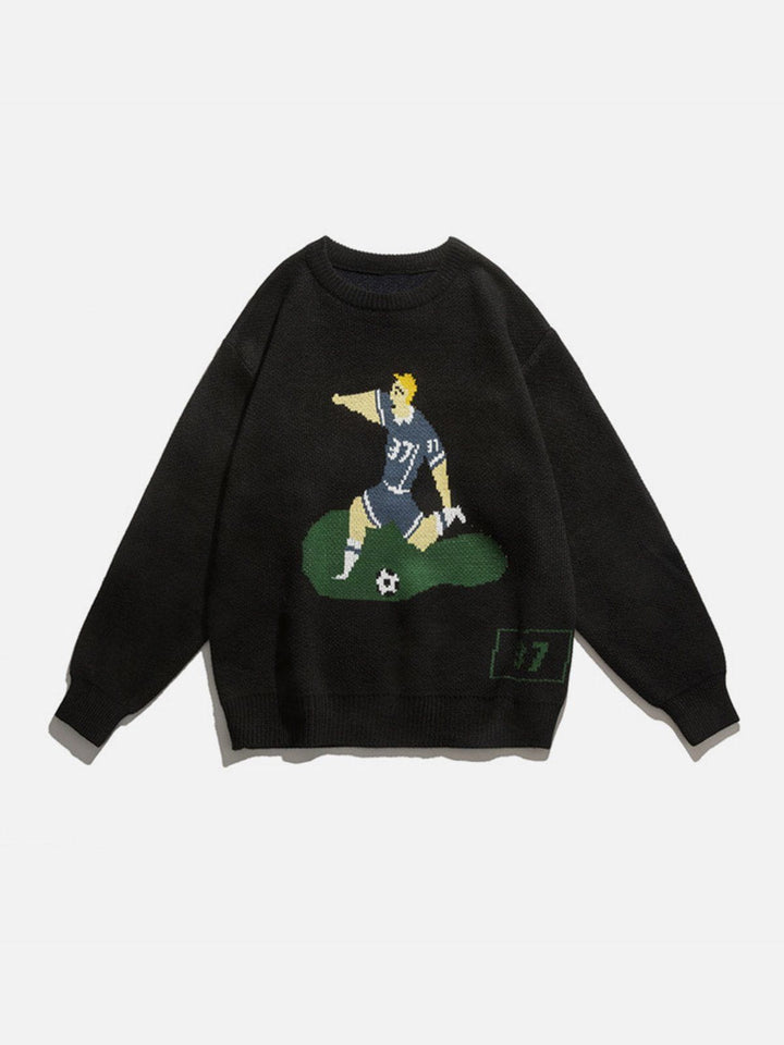 TALISHKO™ - Football Print Sweater streetwear fashion - talishko.com