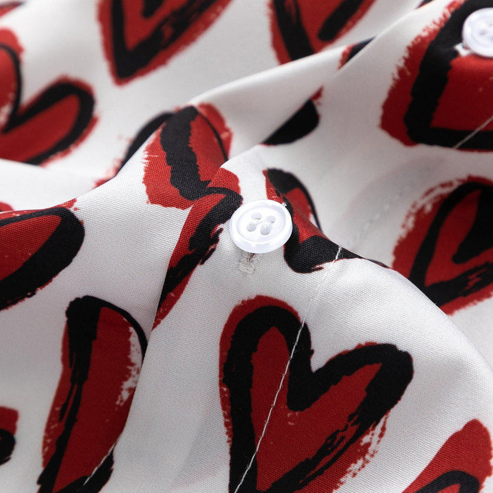 TALISHKO - Full Of Love Graphic Short Sleeve Shirt - streetwear fashion, outfit ideas - talishko.com