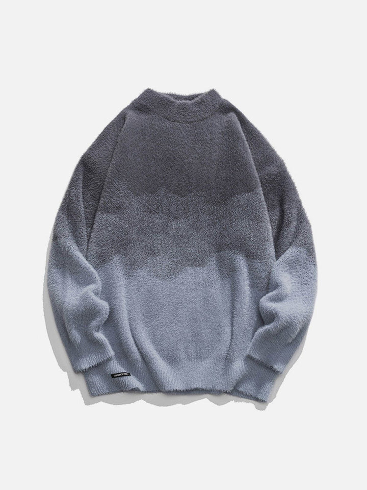 TALISHKO - Gradient Knit Sweater - streetwear fashion, outfit ideas - talishko.com