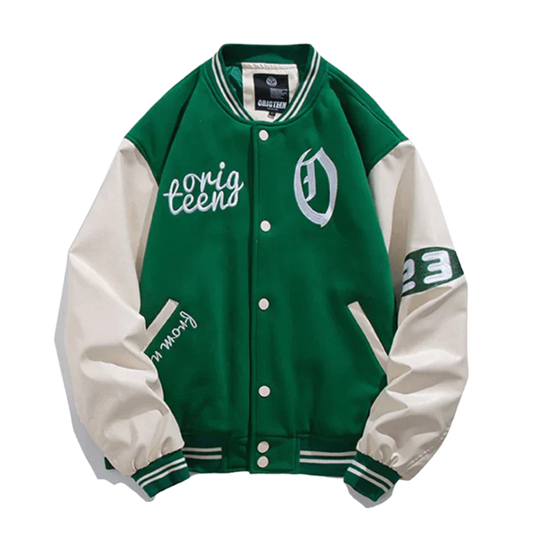 TALISHKO - Represent Green Baseball Jacket Green / S