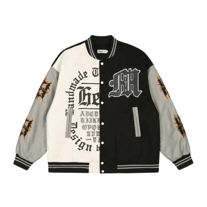 TALISHKO - HM Baseball Jacket - streetwear fashion, outfit ideas - talishko.com