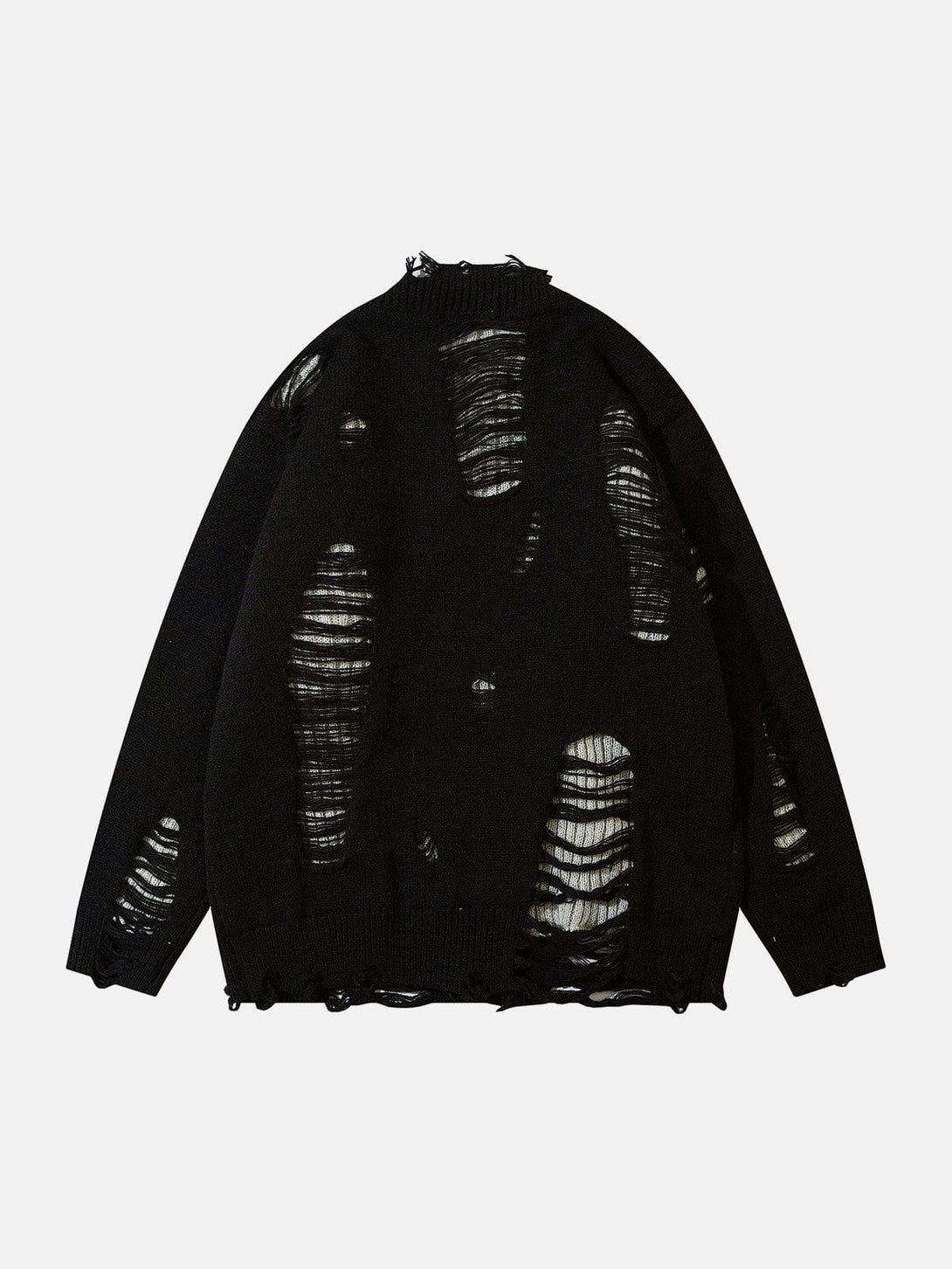 TALISHKO - Hole Fake Two Cardigan - streetwear fashion, outfit ideas - talishko.com