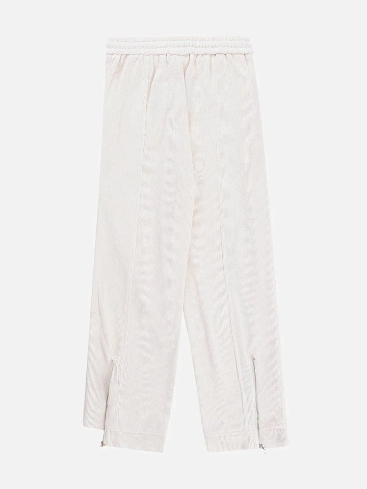 TALISHKO - Irregular Zipper Pants - streetwear fashion, outfit ideas - talishko.com