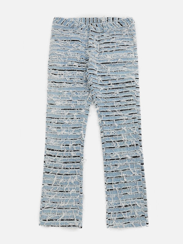 TALISHKO - Knife Wash Jeans - streetwear fashion, outfit ideas - talishko.com