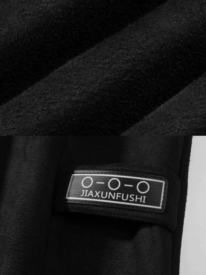 TALISHKO - Labeled Design Suede Sweatpants - streetwear fashion, outfit ideas - talishko.com