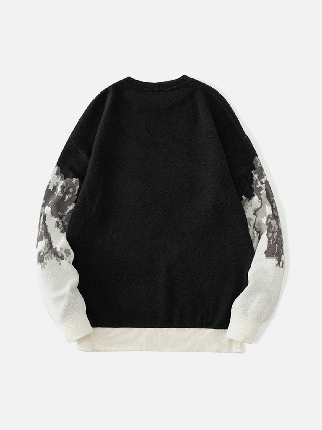 TALISHKO - Landscape Snow Mountain Jacquard Sweater - streetwear fashion, outfit ideas - talishko.com