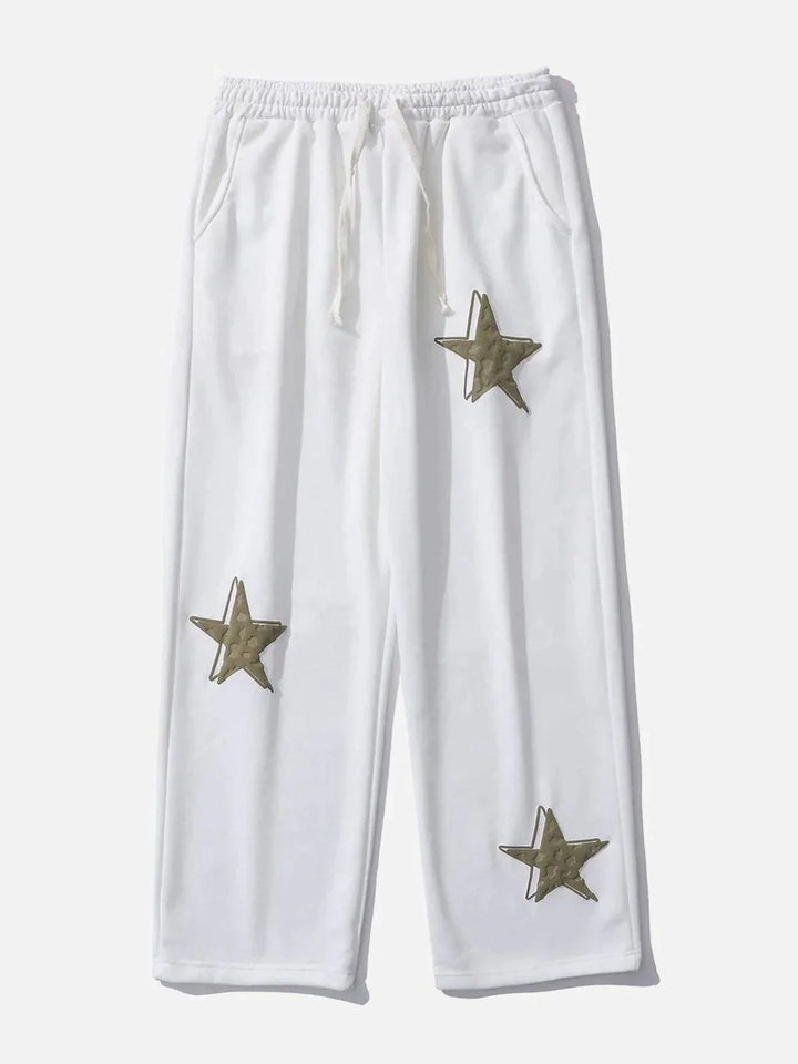 TALISHKO™ - Leopard Star-print Pants streetwear fashion - talishko.com