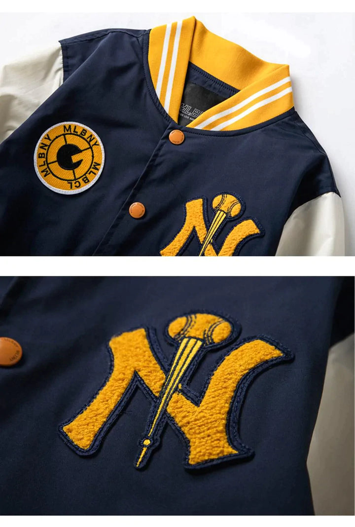 TALISHKO™ - MLBNY Baseball Jacket streetwear fashion - talishko.com