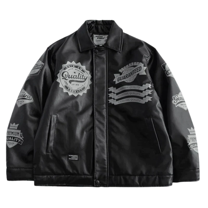 TALISHKO - Motorcycles Black Jacket - streetwear fashion, outfit ideas - talishko.com
