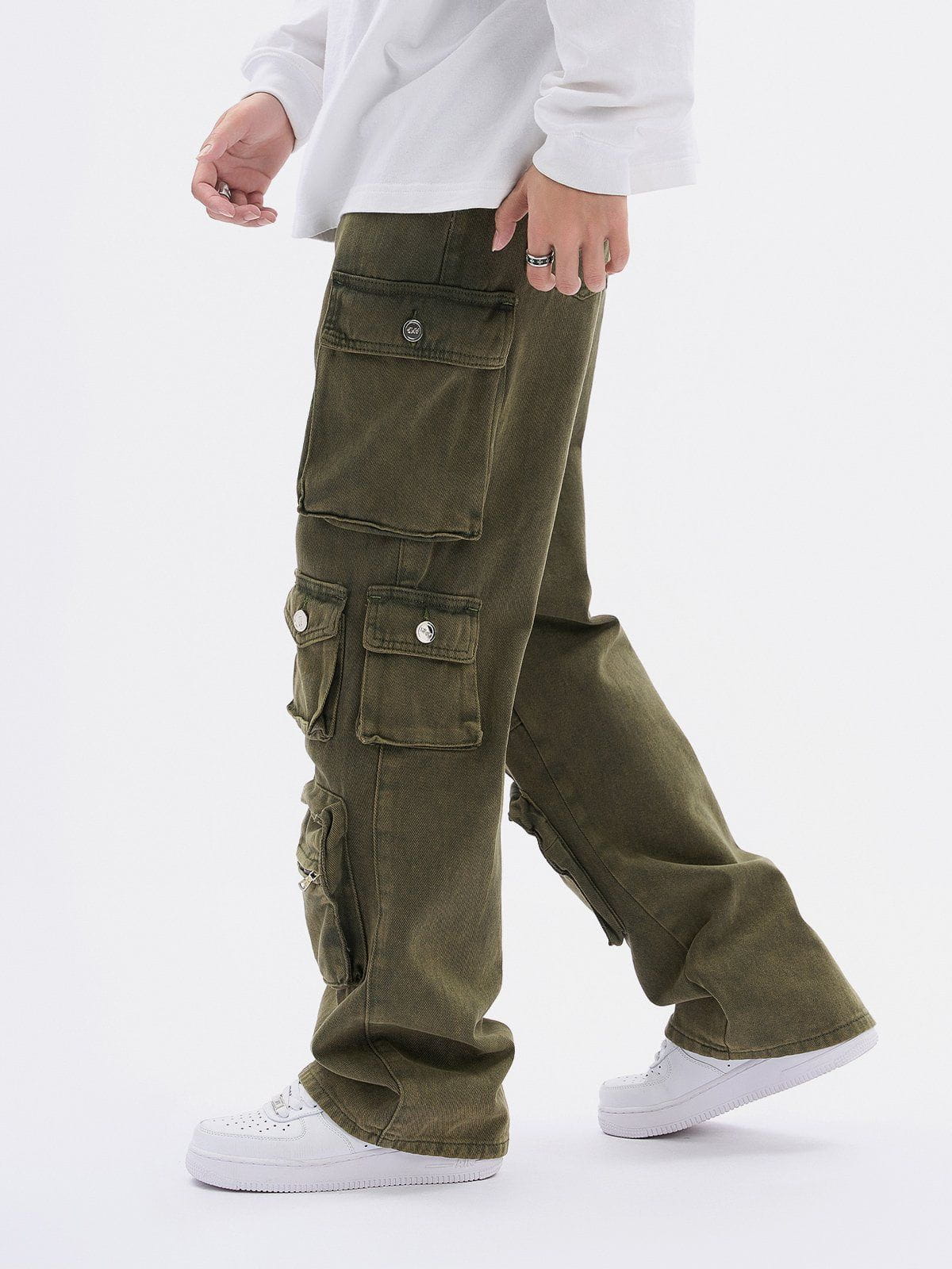 FIVEKOH Galaxy collection washed pants - デニム/ジーンズ