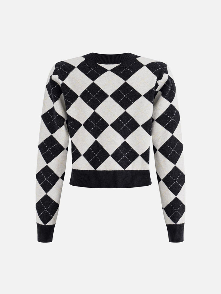 TALISHKO - PLAID Slim Fit Sweater - streetwear fashion, outfit ideas - talishko.com