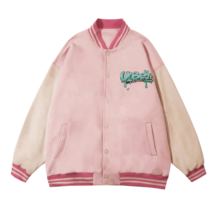 TALISHKO - Pink ULBear Jacket - streetwear fashion, outfit ideas - talishko.com