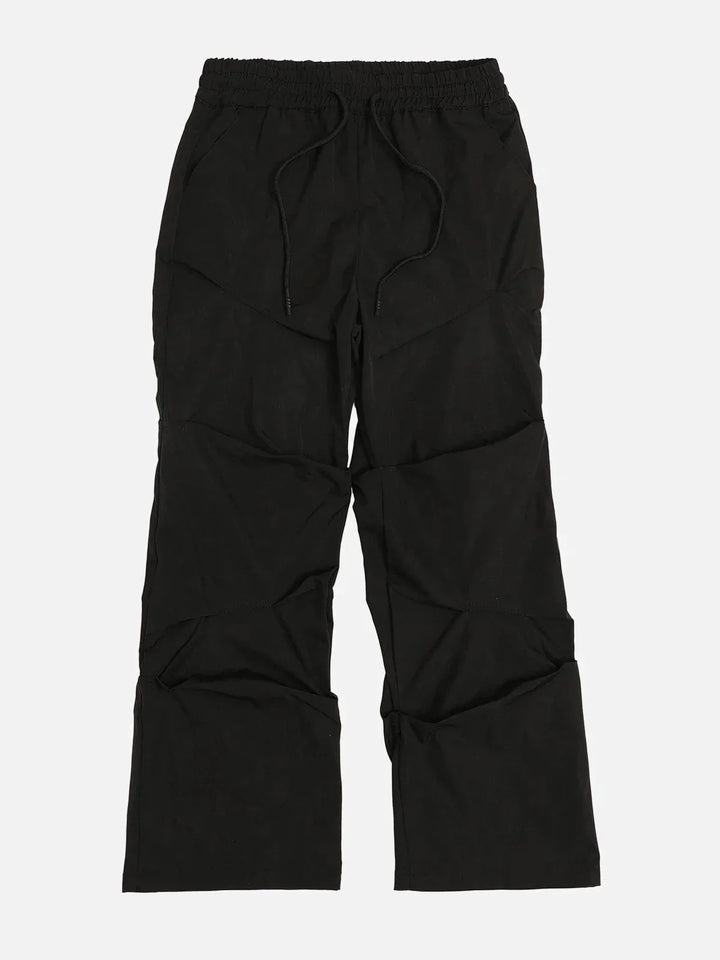 TALISHKO™ - Pleated Layered Pants streetwear fashion - talishko.com