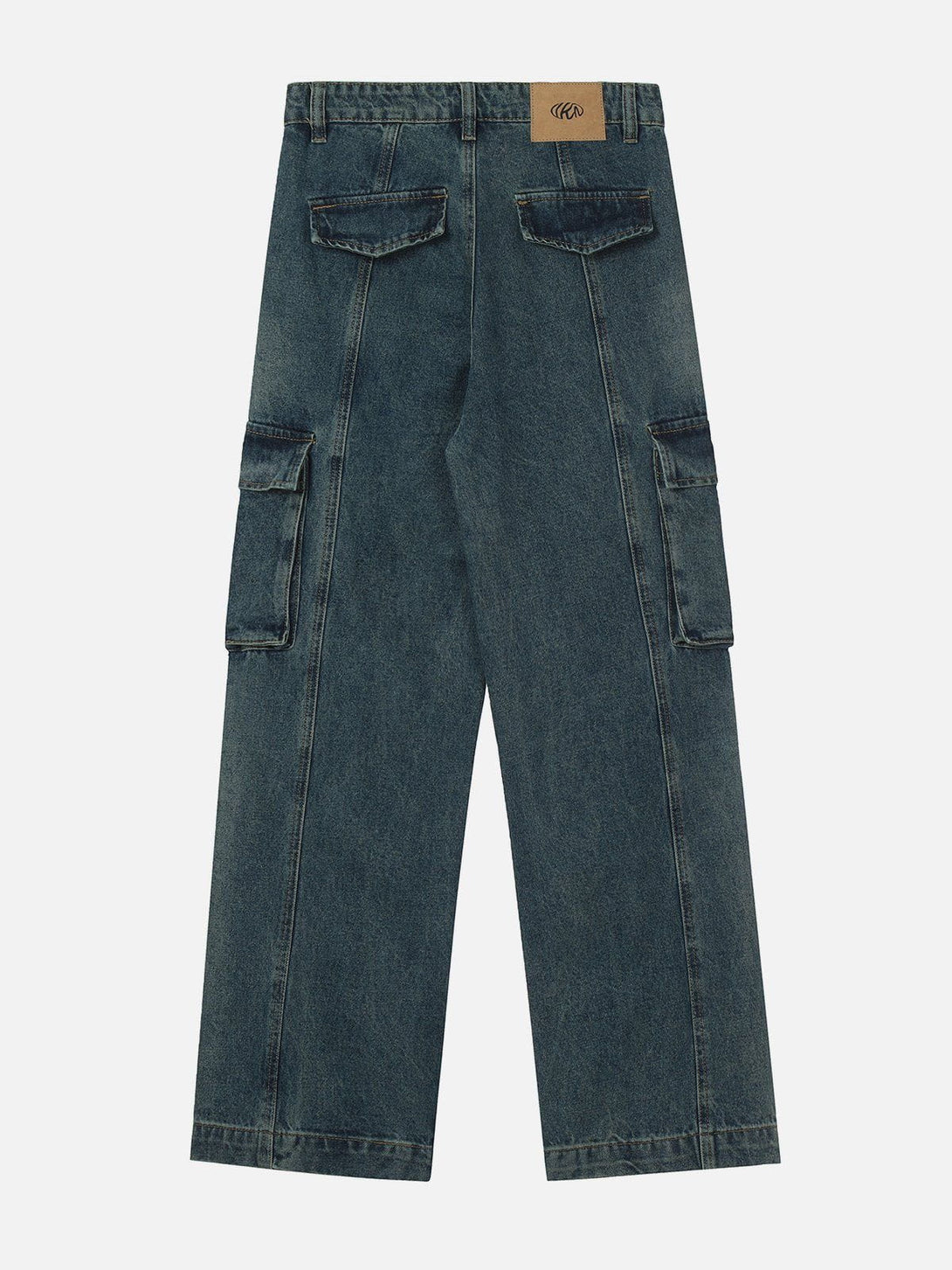 TALISHKO - Pleated Pockets Jeans - streetwear fashion, outfit ideas - talishko.com