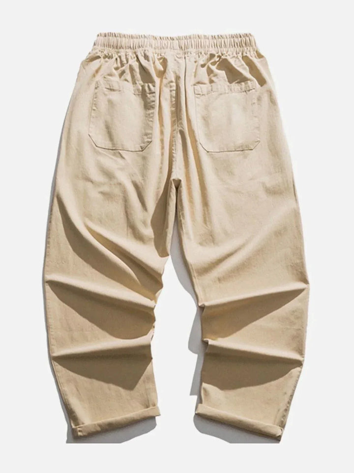 TALISHKO - Pocket Solid Pants - streetwear fashion, outfit ideas - talishko.com