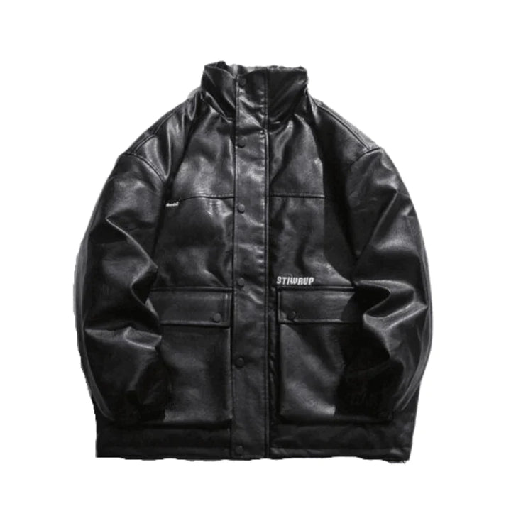 TALISHKO - STIWAUP Black Jacket - streetwear fashion, outfit ideas - talishko.com